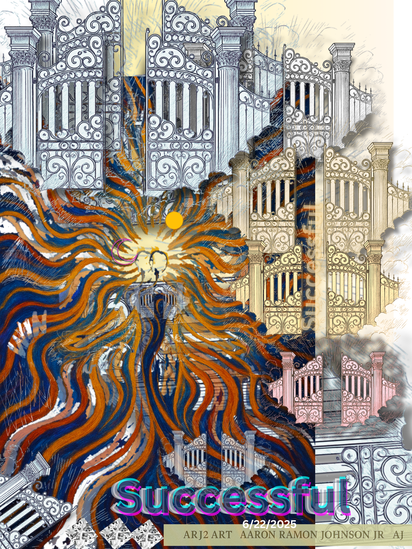 Safe Space / “Reflect to Rise” – Christ Consciousness Frequency Art (Interactive Digital Blessing Edition)