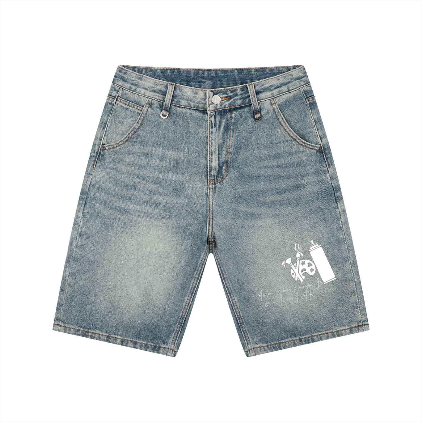ARJ2,Graffiti,Shorts,Jeans