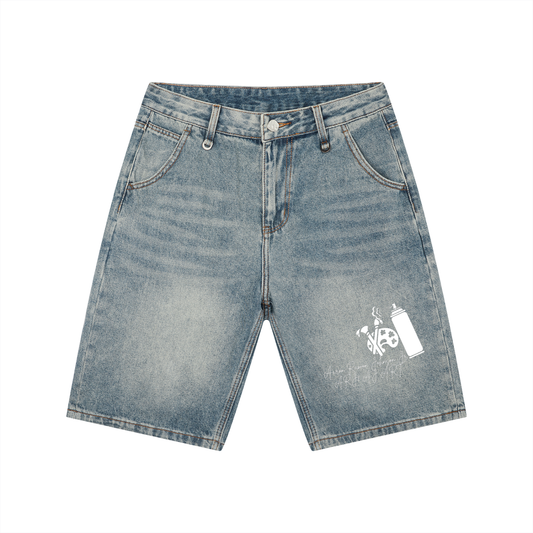 ARJ2,Graffiti,Shorts,Jeans